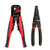 Multifunctional Wire Stripper Crimping Tool Kit  with 8 Inch Self-Adjusting Wire Stripper  and  Multi-Tool Wire Cutter  Professional Wire Stripping Tool