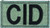 Criminal Investigation Division ACU Patch with Fastener