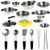 NDJK Stainless Steel Pretend Kid Cooking Toy Cookware Playset for Kids Stainless Steel Pots and Pans with Cooking Utensils -Dishwasher Safe - 20pcs- NDJK Stainless Steel Pretend Kid Cooking Toy Cookware Playset for Kids Stainless Steel Pots and Pans with Cooking Utensils -Dishwasher Safe - 20pcs-