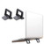 Mini Laptop Stand Portable Laptop Stand for Desk 2 Pack Ergonomic Keyboard Feet Foldable Laptop Cooling Pad Invisible Lightweight Ventilated Notebook Riser Holder for Ipad Tablet