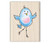 CUTE CHICK Mounted Rubber Stamp InkaDinkaDo