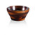 TOSCANA - a Picnic Time Brand Fabio Viviani Carovana Small Wooden Bowl with Glass Bowl Insert, 6-3/4 Inch
