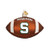Old World Christmas Michigan State University Spartans Glass Blown Ornaments for Christmas Tree Football