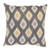 Pillow Perfect Rodrigo 18-Inch Throw Pillow, Graphite