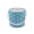 Mr. Ice Bucket 771-1D Polka Dots Ice Bucket, 3-Quart, Turquoise