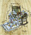 Places in My Heart Wood Mounted Rubber Stamp