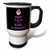 3dRose tm_159620_1 Keep Calm and Bake Cupcakes Travel Mug, 14-Ounce, Stainless Steel