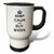 3dRose "Keep Calm and Buy Shoes" Travel Mug, 14 oz, Multicolor