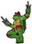 Raphael - 1980s TMNT Iron On Patch