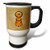3dRose tm_11678_1 This Design Is of Some Lucky Shamrocks Just in Time for St. Patrick's Day Travel Mug, 14-Ounce, Stainless Steel
