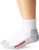 Wolverine Men s 2 Pack Steel Toe Quarter Socks  White  Sock Size 10-13 Shoe Size  9-13