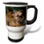 3dRose Brussels Griffon Portrait Travel Mug, 14-Ounce