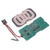 Wireless Charging Module QI Standard Three 3 Coil Wireless Charging Transmitter Module Circuit Board Coil Charger with Micro Port for DIY