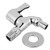 URRNDD G1 2 inch Copper Laundry Bathroom Washing Machine Elegant Handle Wall Mounted Water Faucet Single Cold Tap