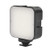 6500K Portable Professional Photography Lamp 49 LEDs Chip Fill Light Lamp LED On Camera Video Light Color Temperature Brightness Adjusted