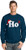 Hanes Men s Ugly Christmas Sweatshirt Ho Cubed Navy Small