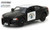 2008 Dodge Charger Police Interceptor Car California Highway Patrol, Black w/White - Greenlight 86087 - 1/43 Scale Diecast Model Toy Car