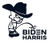 Piss on Biden-Harris Decal by Check Custom Design -White  12 inch-