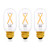 T45 T14 E26 LED Bulbs Dimmable  2W-25 Watt Equivalent-  Warm White 2700K  AIELIT Tube LED Light Bulb  Vintage Edison Filament Bulb for Makeup Mirror Bathroom Vanity Ceiling Fan Pendant Lights  3-Pack