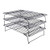 YamaziHD 3-Tier Cooling Rack  Stackable Stainless Steel Non-Stick Wire Grid Cookie Cooling Rack Baking for Bread Cake Biscuits and More