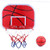 Basketball Hoop for Kids Mini Basketball Netball Hoop Set Hanging Mounted Basketball Board with Toy Basketball and Air Pump Kids Game Toy