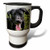 3dRose Flag, Map, Commonwealth of Jamaica, Waving Jamaican Flag, Stainless Steel Travel Mug, 14-Oz