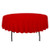 BROWARD LINENS Tablecloth Polyester Round 72 Inch -Red- BROWARD LINENS Tablecloth Polyester Round 72 Inch -Red-