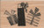 Gift Montage Wood Mounted Rubber Stamp -M146-
