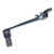 HTTMT MT280-011- Motorcycle Black High Tensile Strength Aluminum Folding Rear Brake Pedal Foot Lever Compatible with Yamaha YZF R1 2007-2008