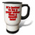 3dRose tm_171951_1 Its Better to Be a Year Older Than a Month Late, Red Travel Mug, 14 oz