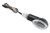 BikeMaster Universal Mini Stalk Turn Signal - Oval Black Clear