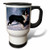 3dRose Border Collie Travel Mug, 14-Ounce