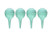 Easy Glide Sterile Ear and Ulcer Syringe  3oz  4 Pack