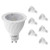 GU10 Led Bulbs 4000K  4W Dimmable Neutral Light Spotlight Light Bulbs  50 Watt Equivalent  120° Beam Angle  MR16 Led Bulb Replacement for Recessed Track Lighting  GU10 Base  Pack of 6