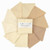 Bella Solids Neutral Moda Charm Pack by Moda Fabrics  42-5 inch Quilt Squares