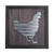 Sunbelt Gifts Rooster Themed Kitchen Wood Wall Decor  Multi