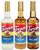 Torani Syrup Coffee Variety Pack - Vanilla  Caramel Classic  Hazelnut Classic  3-count  25.4-ounce Bottles for Coffee  Desserts and Smoothies