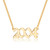 IEFSHINY Birth Year Necklace for Women  Gold 2004 Necklace Stainless Steel Birth Year Number Pendant Necklace for Women Teen Girls Boys Birthday Gifts