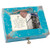 Cottage Garden If We Pray Love Mother Teresa Teal Wood Locket Jewelry Music Box Plays Tune Amazing Grace Cottage Garden If We Pray Love Mother Teresa Teal Wood Locket Jewelry Music Box Plays Tune Amazing Grace