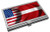 Premium Stainless Steel Business Card Holder - Flag of Latvia -Latvian- - Waves USA