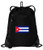 Cuban Flag Drawstring Bag Cuba Cinch Pack Backpack UNIQUE MESH  and  MICROFIBER
