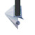 ELEGANT Shower Plastic Strip Bottom Seal Fit 3 8 inch Frameless Shower Door Sweep Wipe Drip Rail 36 inch Length