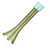 Designers Impressions Polished Brass Spring Door Stop w Rubber Bumper   2346