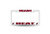 Rico NBA Miami Heat Plastic License Plate Frame