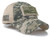 Pit Bull U.S. Flag Detachable Patch Micro Mesh Trucker Baseball Cap Hat -Green Dig Camo-