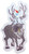 Olaf  and  Sven Patch Frozen Snowman Reindeer Characters Iron On Applique