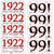 1922 99th Birthday Sticker Seal -24 Pieces- by Partypro