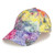 Laurel Burch Rainbow Batik Print Baseball Hat