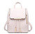 B and E LIFE Fashion Shoulder Bag Rucksack PU Leather Women Girls Ladies Backpack Travel bag -Beige-