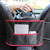 Car Net Pocket Handbag Holder Between Seats Mesh Net Purse Holder for Car Storage and Organizer Car Back Seat Net Bag and Storage Netting Pouch Best for Storage Purse Phone Documents-Red-